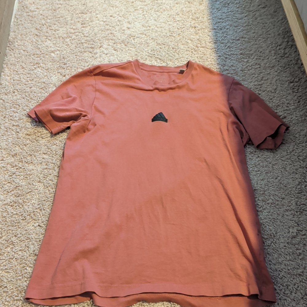 adidas Red 100% Cotton City Escape Graphic T-Shirt